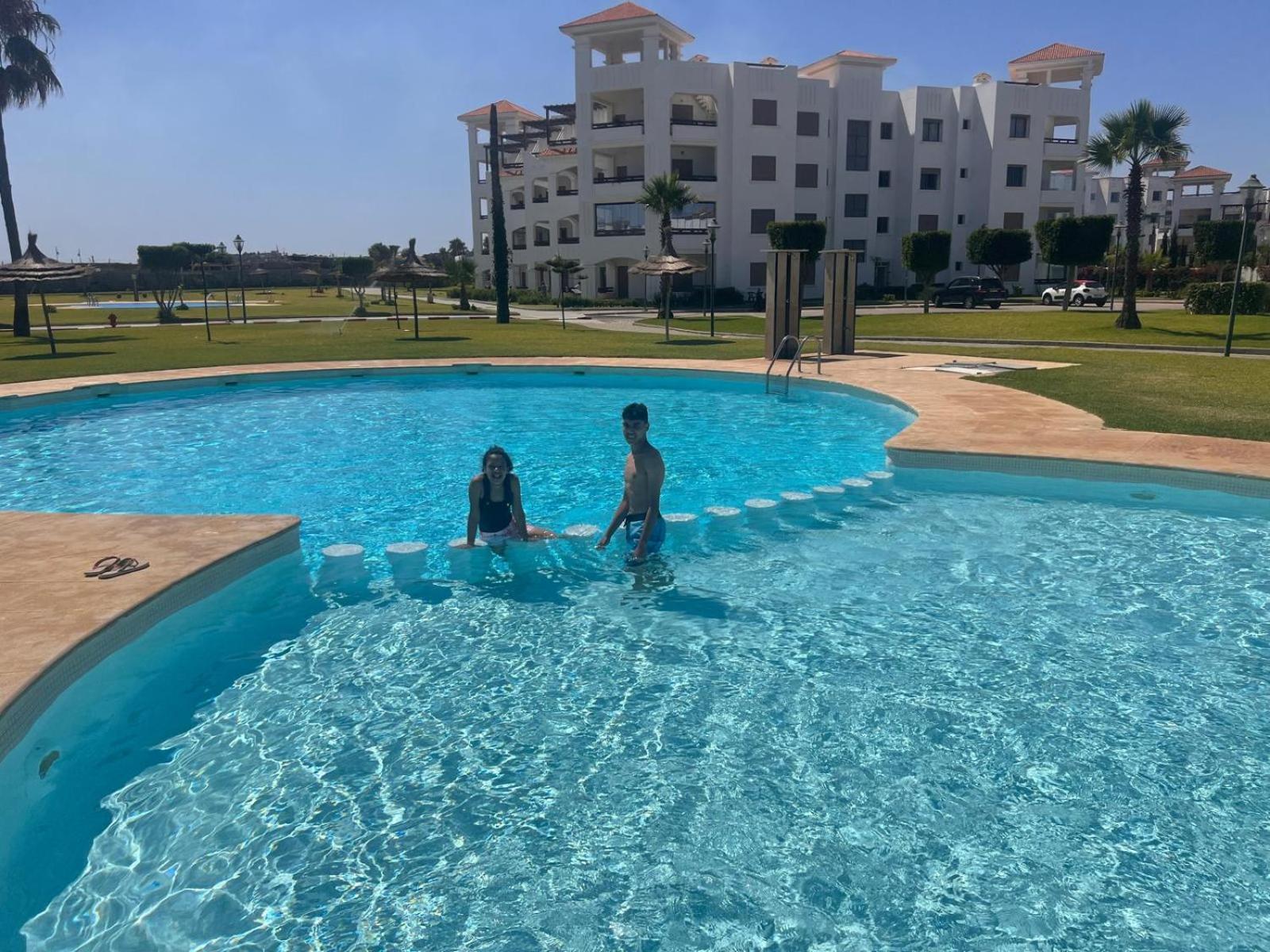 Appartement Pied Dans L Eau A Residence Beralmar Asilah Buitenkant foto